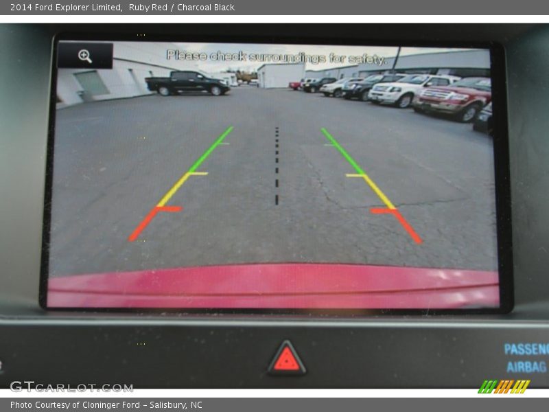 Ruby Red / Charcoal Black 2014 Ford Explorer Limited