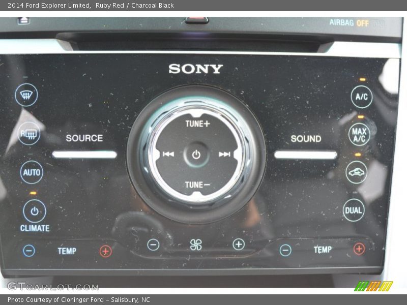 Ruby Red / Charcoal Black 2014 Ford Explorer Limited