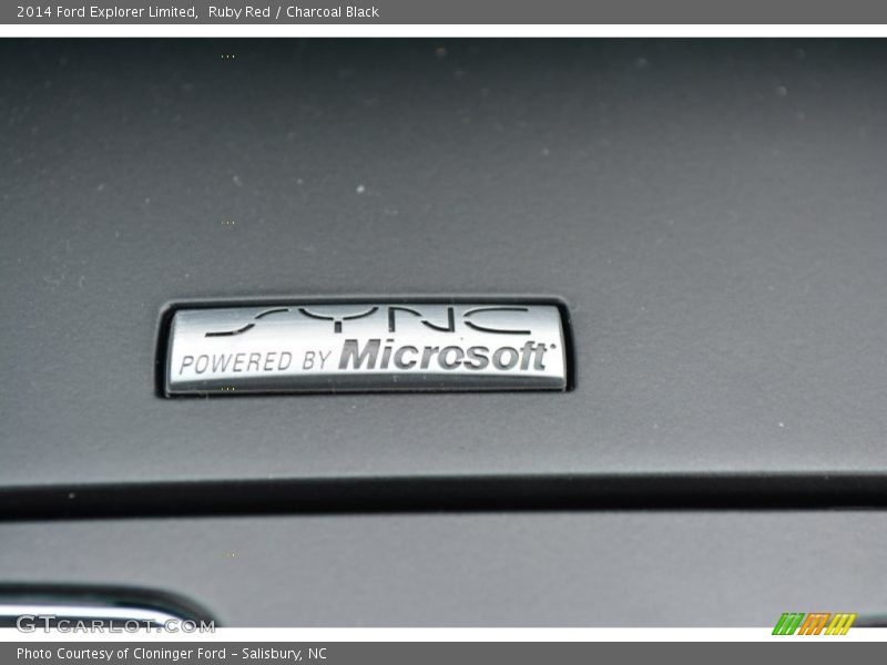 Ruby Red / Charcoal Black 2014 Ford Explorer Limited