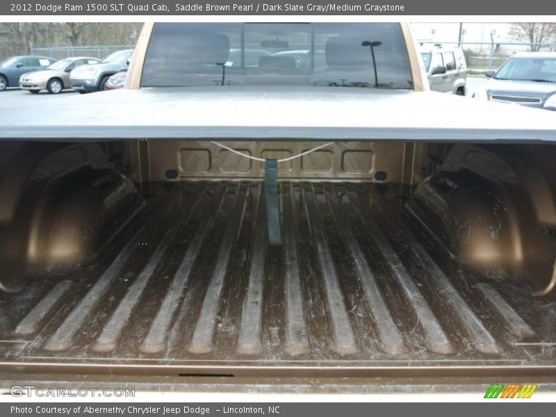 Saddle Brown Pearl / Dark Slate Gray/Medium Graystone 2012 Dodge Ram 1500 SLT Quad Cab