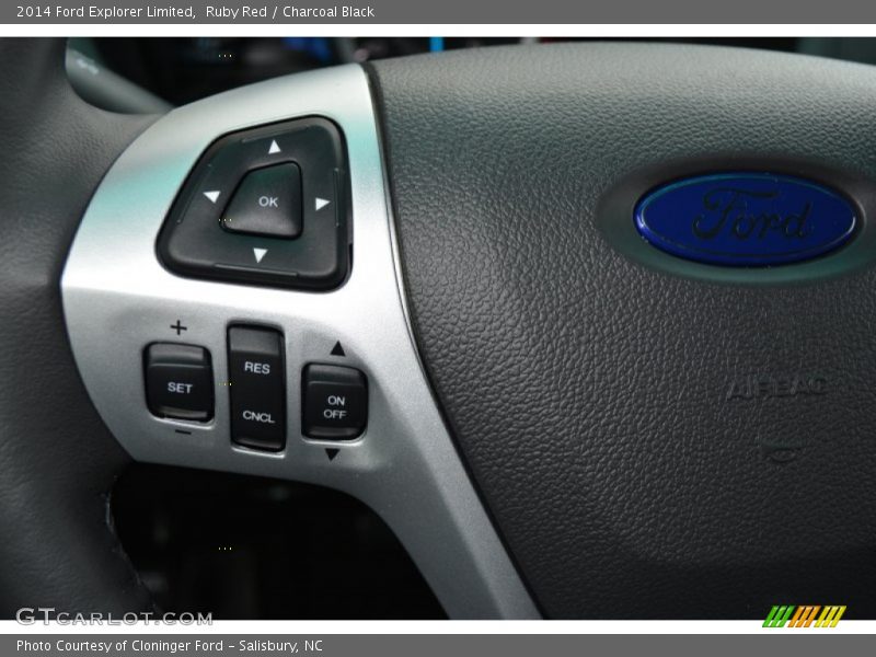 Ruby Red / Charcoal Black 2014 Ford Explorer Limited