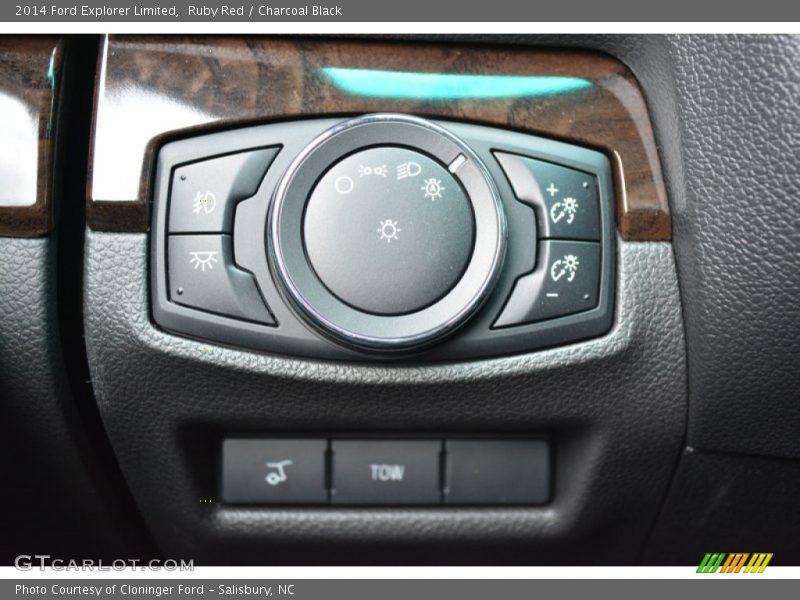 Ruby Red / Charcoal Black 2014 Ford Explorer Limited
