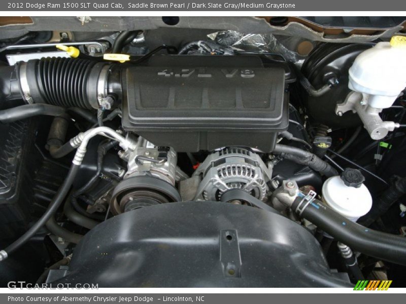 Saddle Brown Pearl / Dark Slate Gray/Medium Graystone 2012 Dodge Ram 1500 SLT Quad Cab