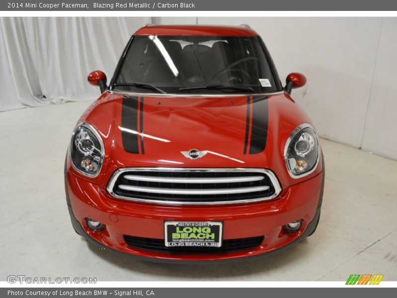 Blazing Red Metallic / Carbon Black 2014 Mini Cooper Paceman