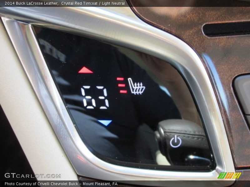 Crystal Red Tintcoat / Light Neutral 2014 Buick LaCrosse Leather