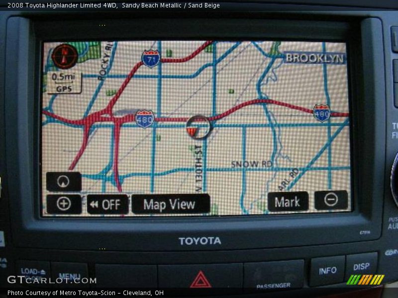 Sandy Beach Metallic / Sand Beige 2008 Toyota Highlander Limited 4WD