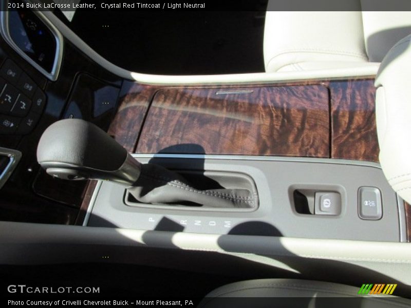 Crystal Red Tintcoat / Light Neutral 2014 Buick LaCrosse Leather
