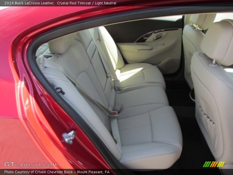Crystal Red Tintcoat / Light Neutral 2014 Buick LaCrosse Leather