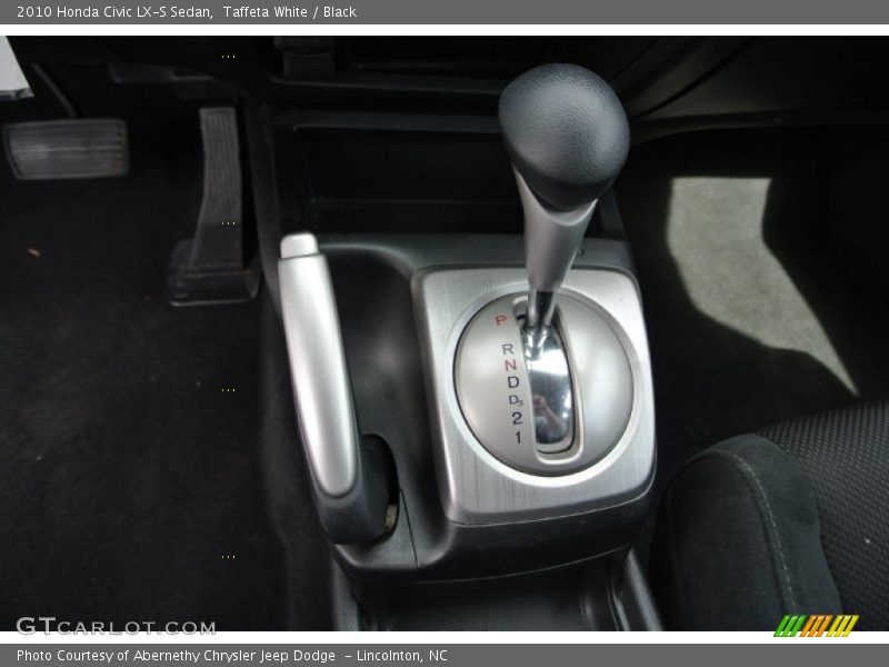 Taffeta White / Black 2010 Honda Civic LX-S Sedan