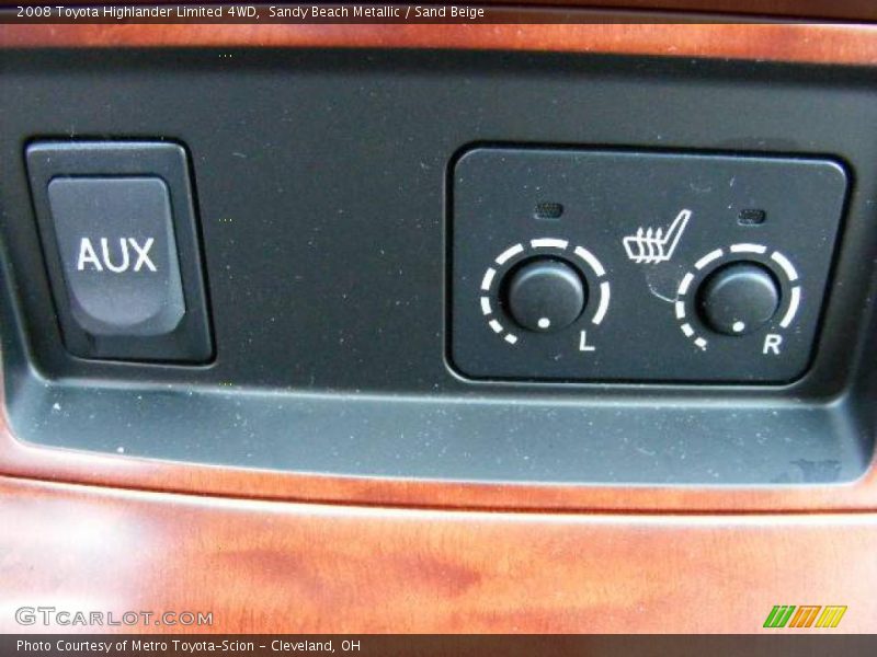 Sandy Beach Metallic / Sand Beige 2008 Toyota Highlander Limited 4WD