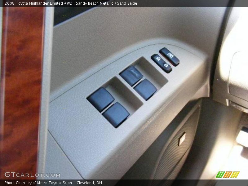 Sandy Beach Metallic / Sand Beige 2008 Toyota Highlander Limited 4WD
