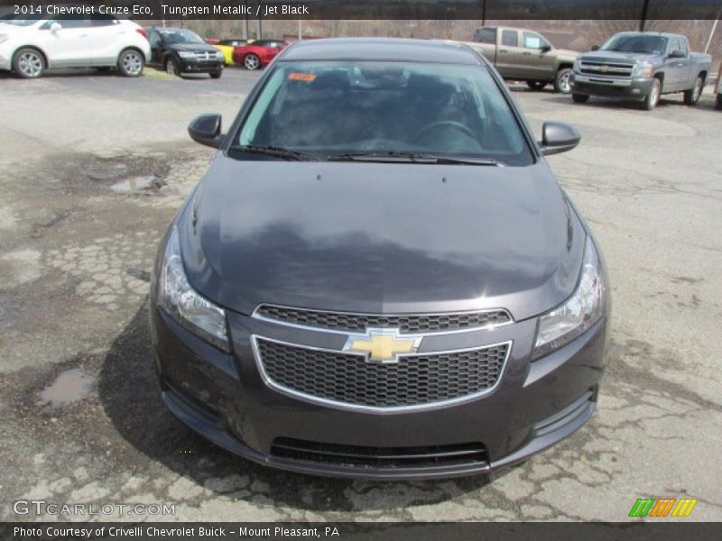 Tungsten Metallic / Jet Black 2014 Chevrolet Cruze Eco