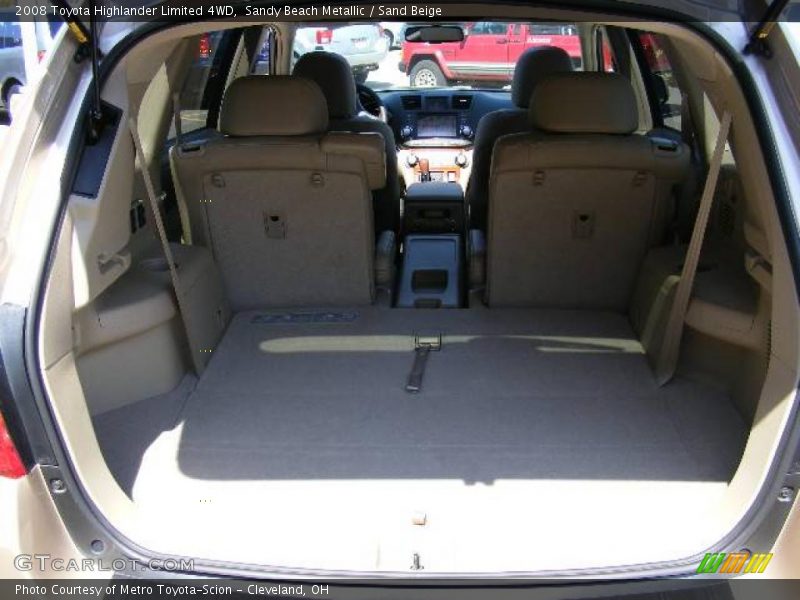 Sandy Beach Metallic / Sand Beige 2008 Toyota Highlander Limited 4WD
