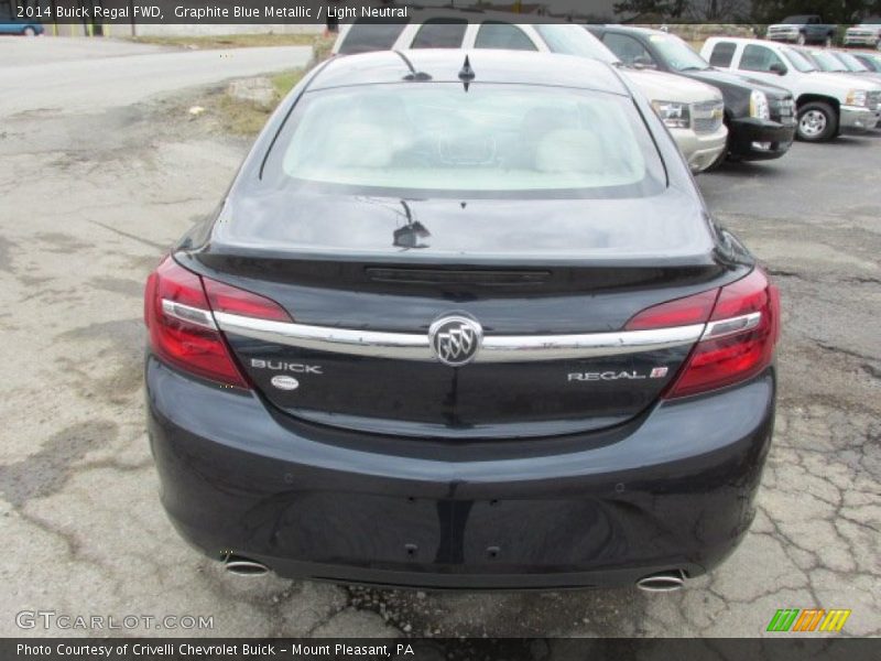 Graphite Blue Metallic / Light Neutral 2014 Buick Regal FWD