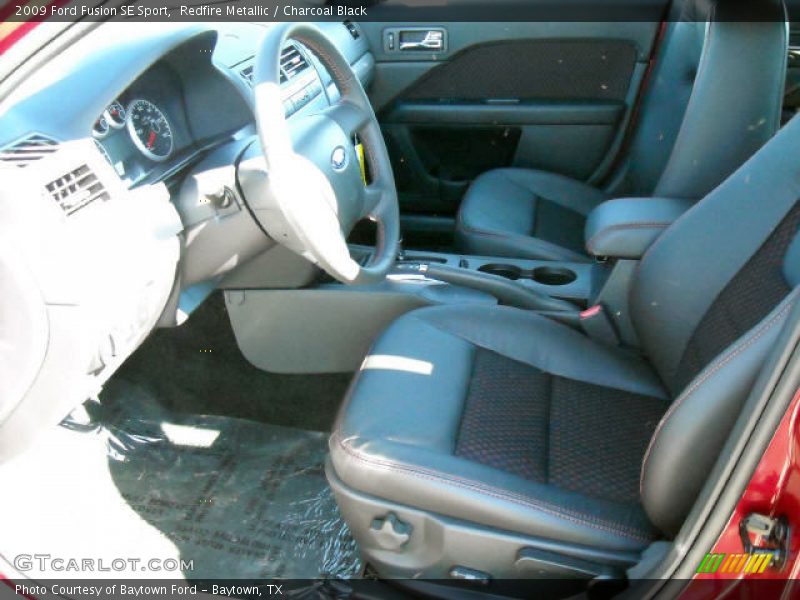 Redfire Metallic / Charcoal Black 2009 Ford Fusion SE Sport