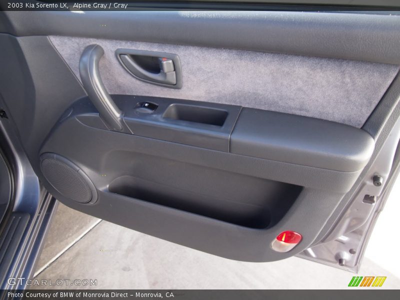 Alpine Gray / Gray 2003 Kia Sorento LX