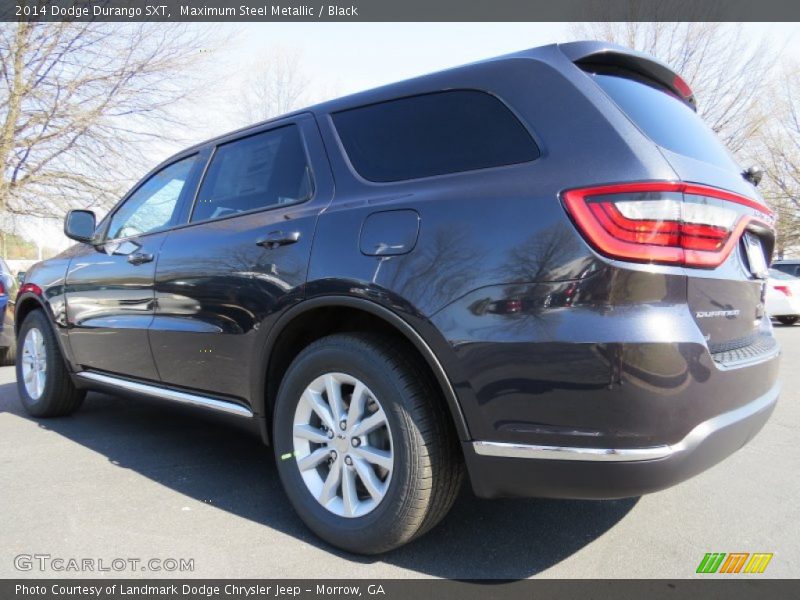Maximum Steel Metallic / Black 2014 Dodge Durango SXT