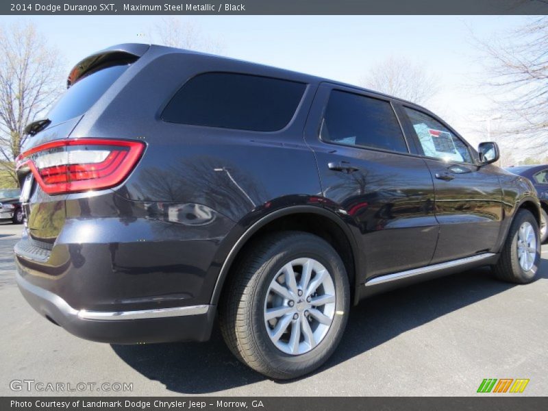 Maximum Steel Metallic / Black 2014 Dodge Durango SXT