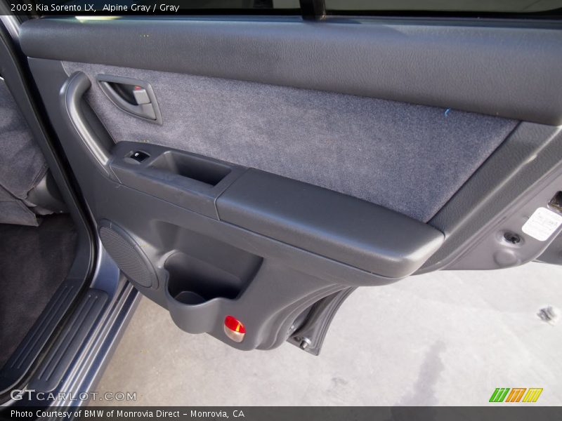Alpine Gray / Gray 2003 Kia Sorento LX