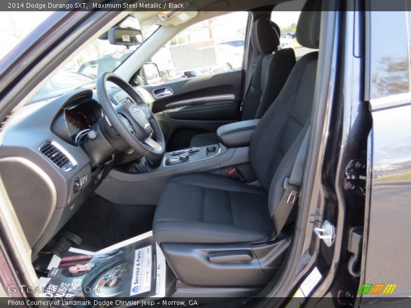 Maximum Steel Metallic / Black 2014 Dodge Durango SXT