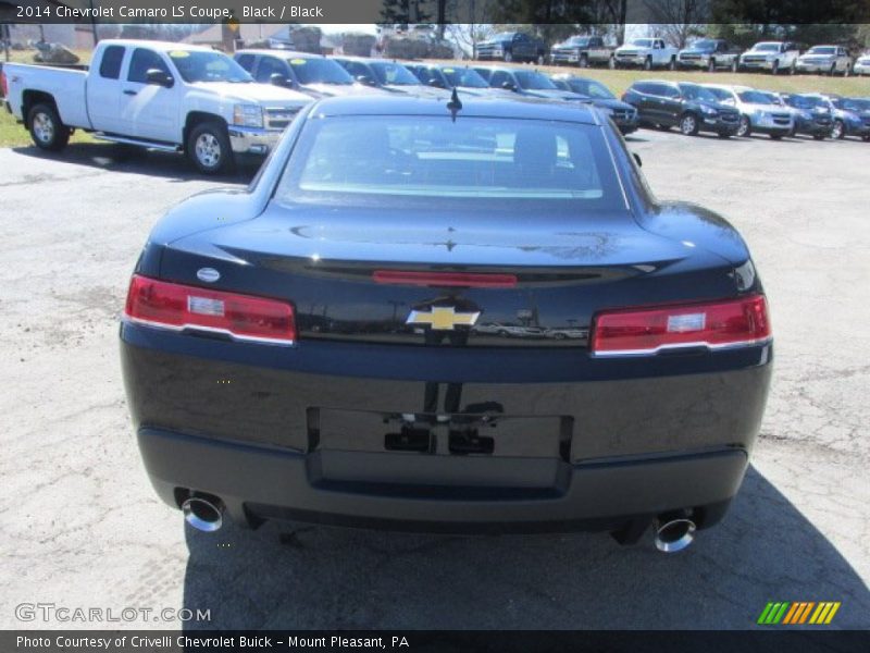 Black / Black 2014 Chevrolet Camaro LS Coupe