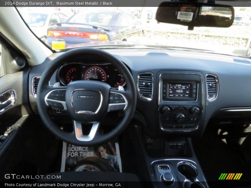 Maximum Steel Metallic / Black 2014 Dodge Durango SXT