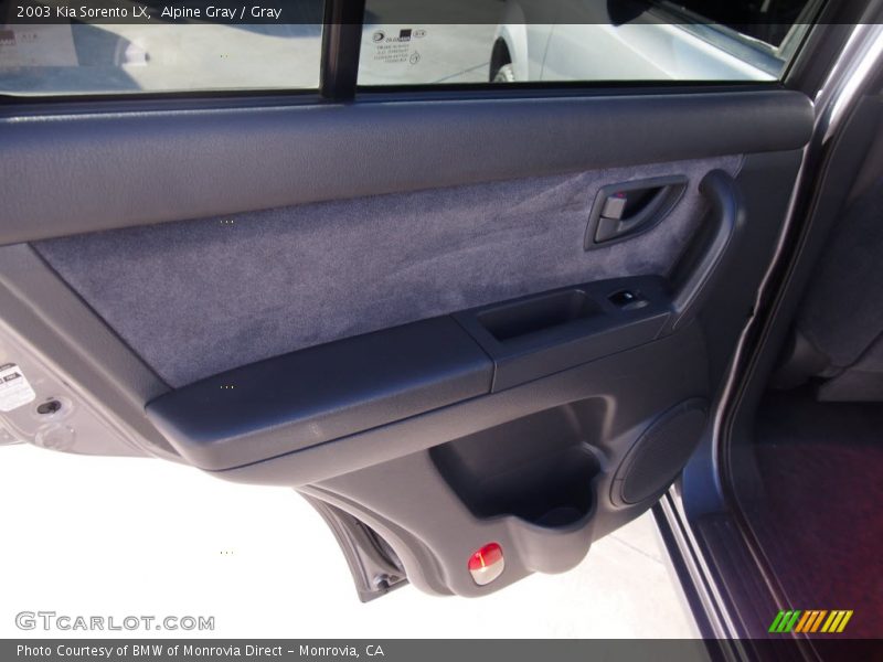 Alpine Gray / Gray 2003 Kia Sorento LX