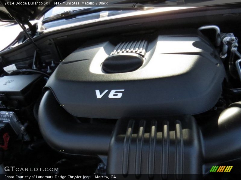 Maximum Steel Metallic / Black 2014 Dodge Durango SXT