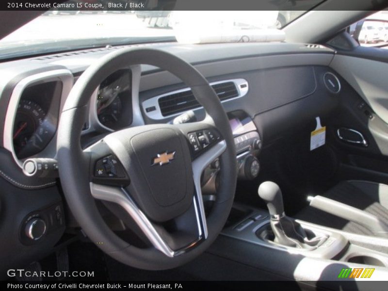 Black / Black 2014 Chevrolet Camaro LS Coupe