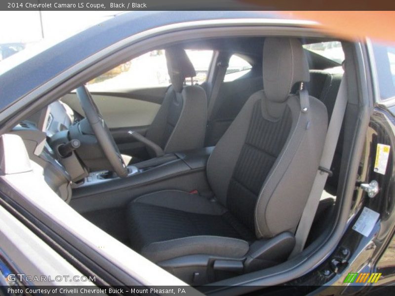 Black / Black 2014 Chevrolet Camaro LS Coupe