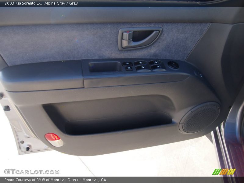 Alpine Gray / Gray 2003 Kia Sorento LX