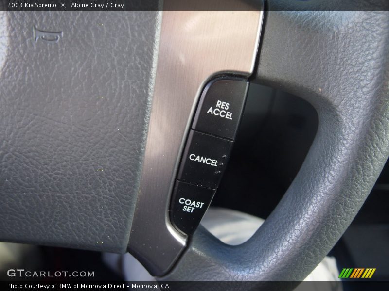 Alpine Gray / Gray 2003 Kia Sorento LX