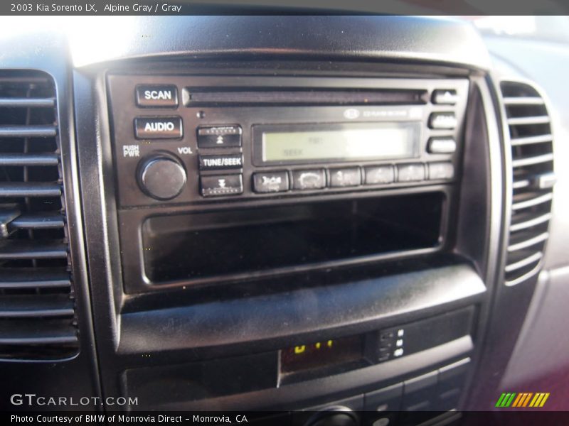Alpine Gray / Gray 2003 Kia Sorento LX