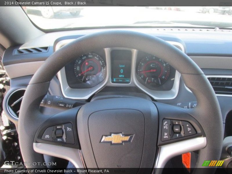 Black / Black 2014 Chevrolet Camaro LS Coupe