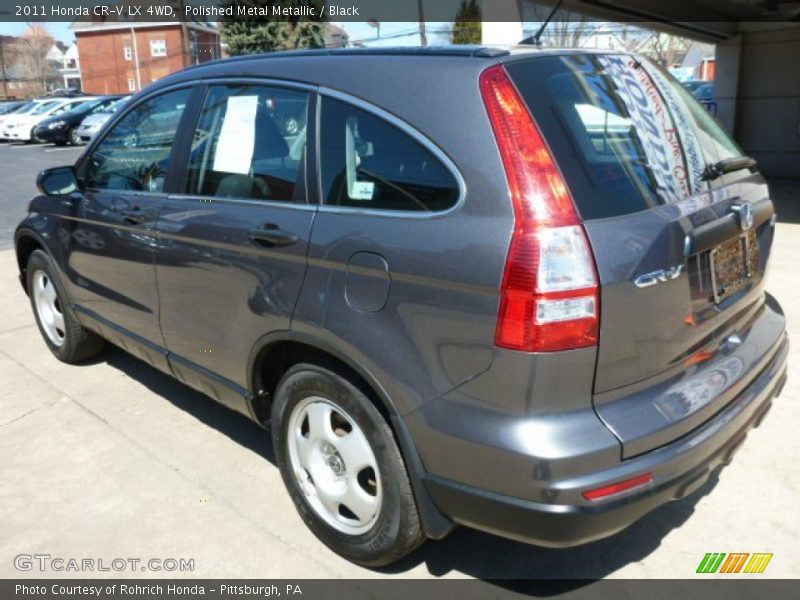 Polished Metal Metallic / Black 2011 Honda CR-V LX 4WD