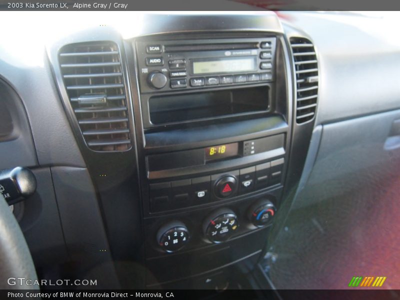 Alpine Gray / Gray 2003 Kia Sorento LX
