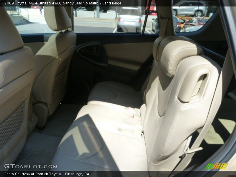 Sandy Beach Metallic / Sand Beige 2009 Toyota RAV4 Limited 4WD