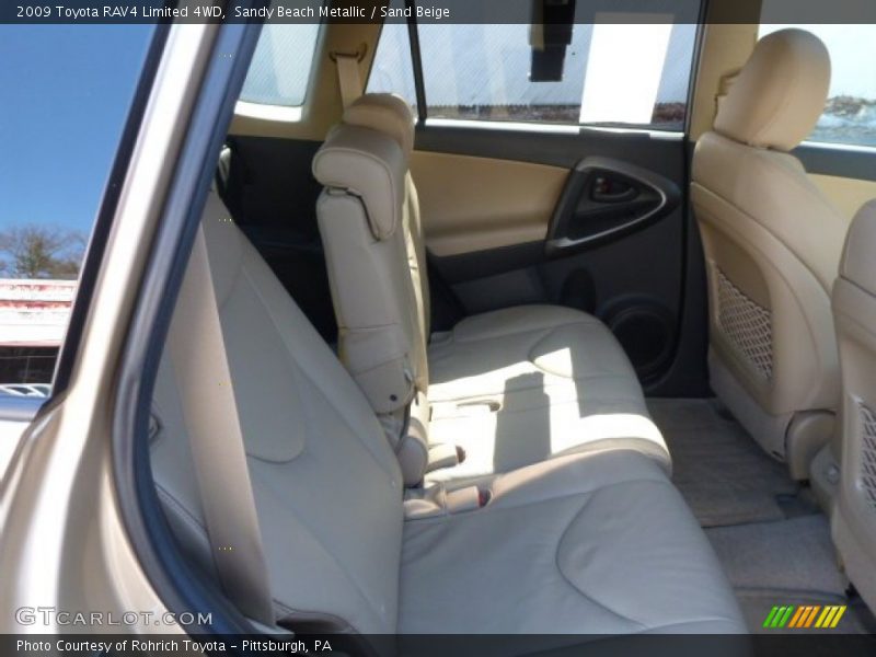 Sandy Beach Metallic / Sand Beige 2009 Toyota RAV4 Limited 4WD
