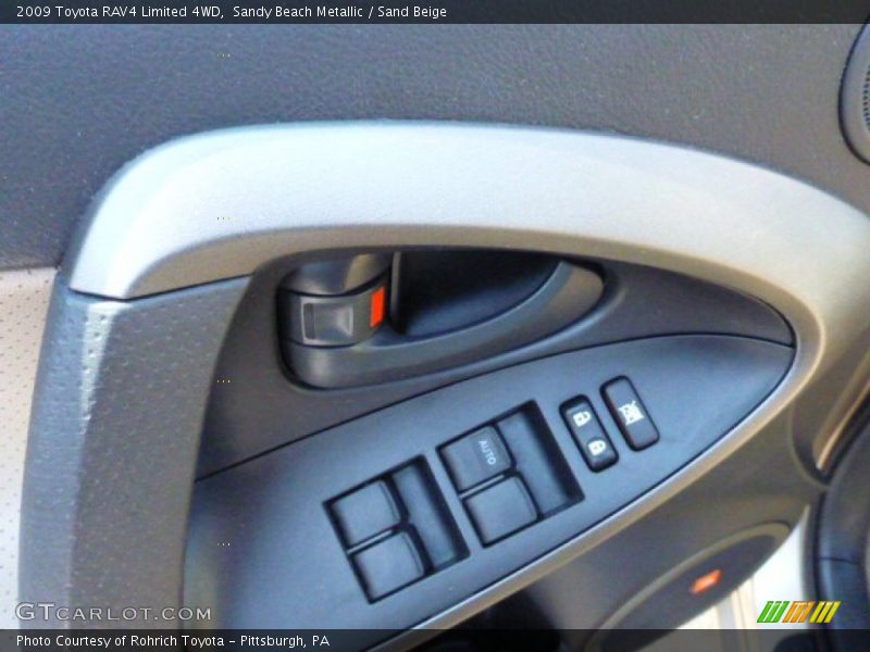 Sandy Beach Metallic / Sand Beige 2009 Toyota RAV4 Limited 4WD