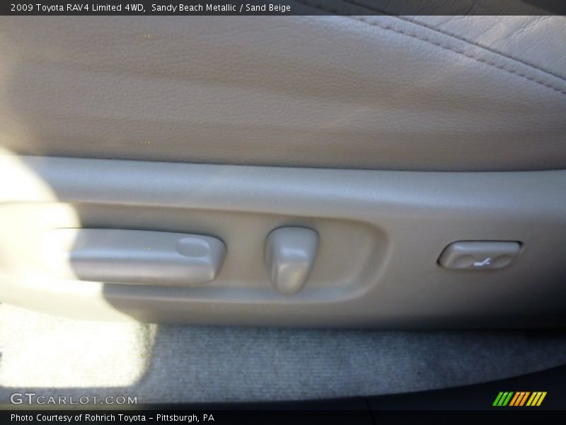 Sandy Beach Metallic / Sand Beige 2009 Toyota RAV4 Limited 4WD
