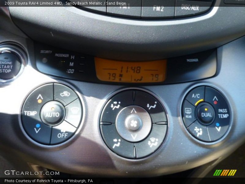 Sandy Beach Metallic / Sand Beige 2009 Toyota RAV4 Limited 4WD