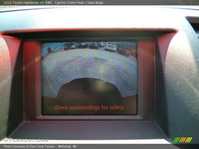 Cypress Green Pearl / Sand Beige 2011 Toyota Highlander V6 4WD