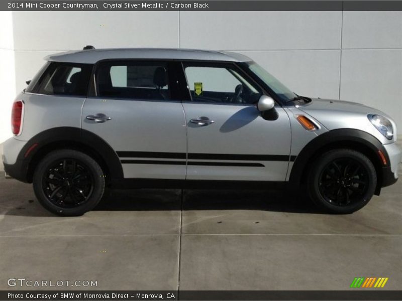 Crystal Silver Metallic / Carbon Black 2014 Mini Cooper Countryman