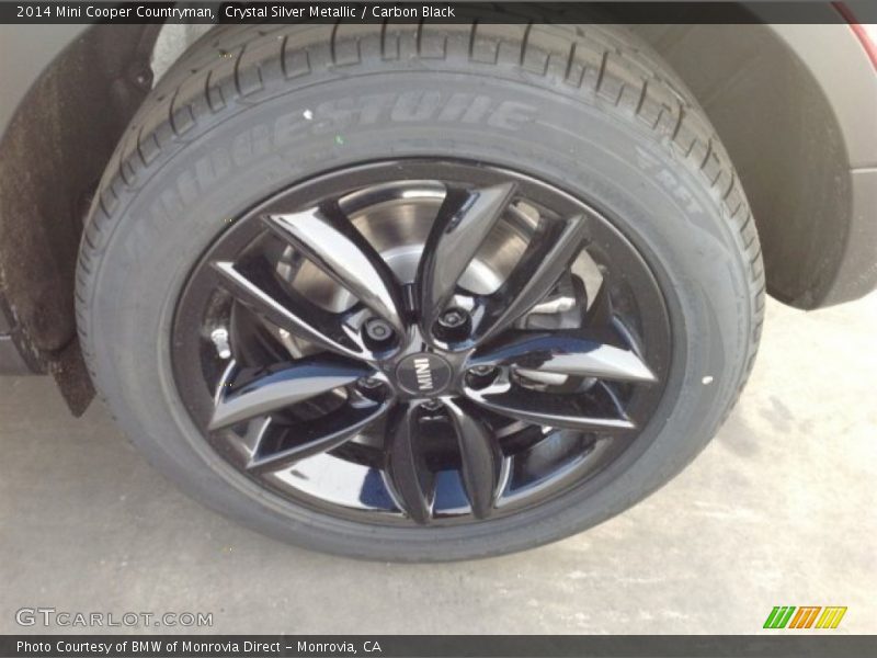 Crystal Silver Metallic / Carbon Black 2014 Mini Cooper Countryman