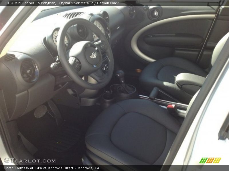 Crystal Silver Metallic / Carbon Black 2014 Mini Cooper Countryman