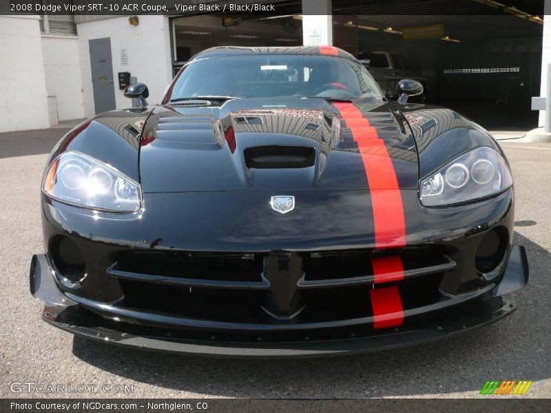 Viper Black / Black/Black 2008 Dodge Viper SRT-10 ACR Coupe