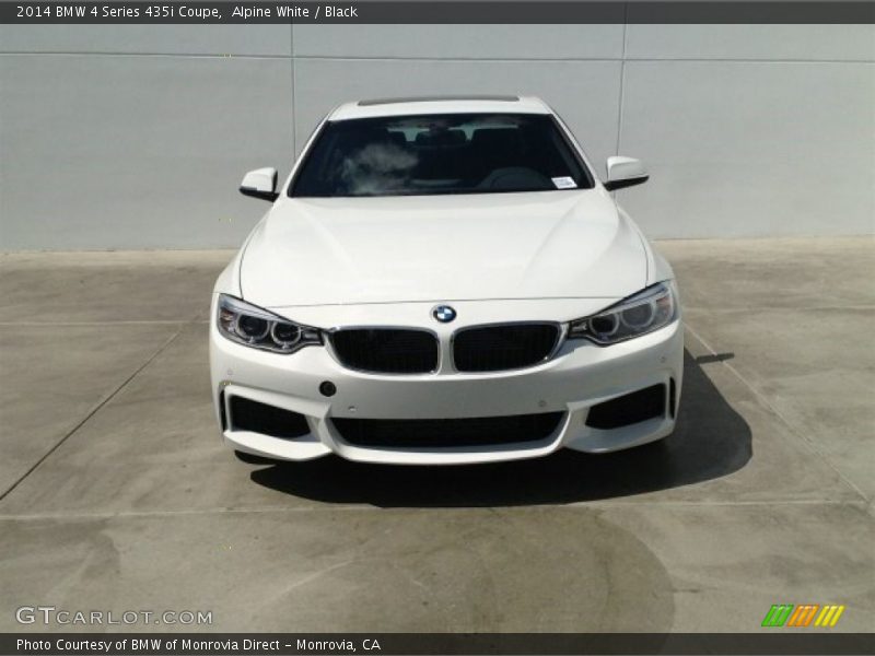 Alpine White / Black 2014 BMW 4 Series 435i Coupe