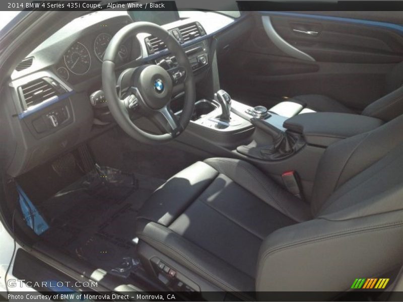 Alpine White / Black 2014 BMW 4 Series 435i Coupe