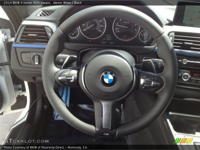 Alpine White / Black 2014 BMW 4 Series 435i Coupe