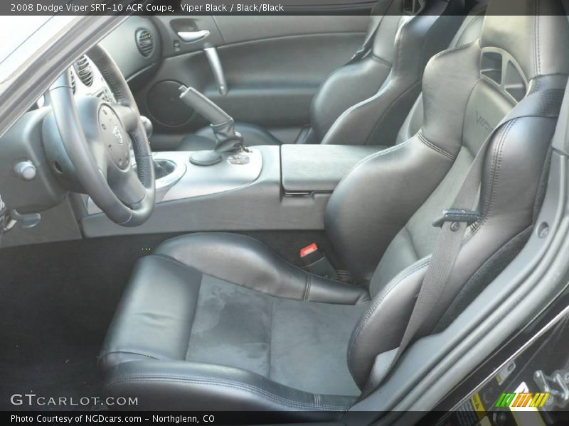 Viper Black / Black/Black 2008 Dodge Viper SRT-10 ACR Coupe